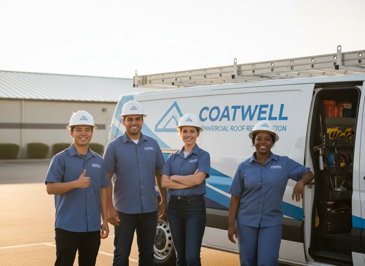 Commercial roof coating company in Cedar Creek, TX